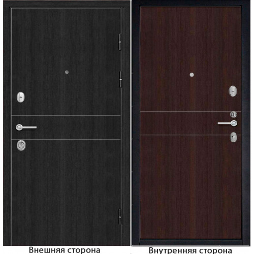 Входная дверь классика New 32 цвет венге Внутренняя сторона Q32 венге