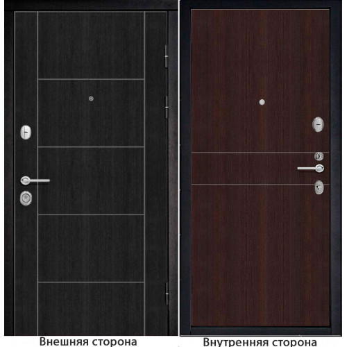 Входная дверь классика New 36 цвет венге Внутренняя сторона Q32 венге